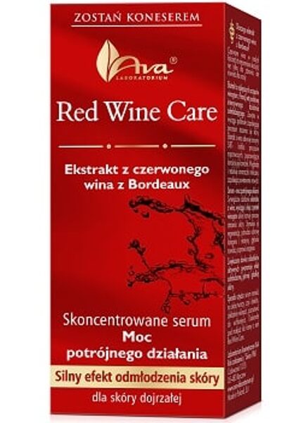 Red Wine serums sejai